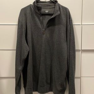 Mens quarter zip sweater